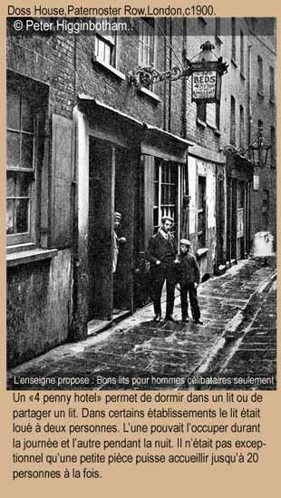 Londres 1888- maison communautaire - dortoir public