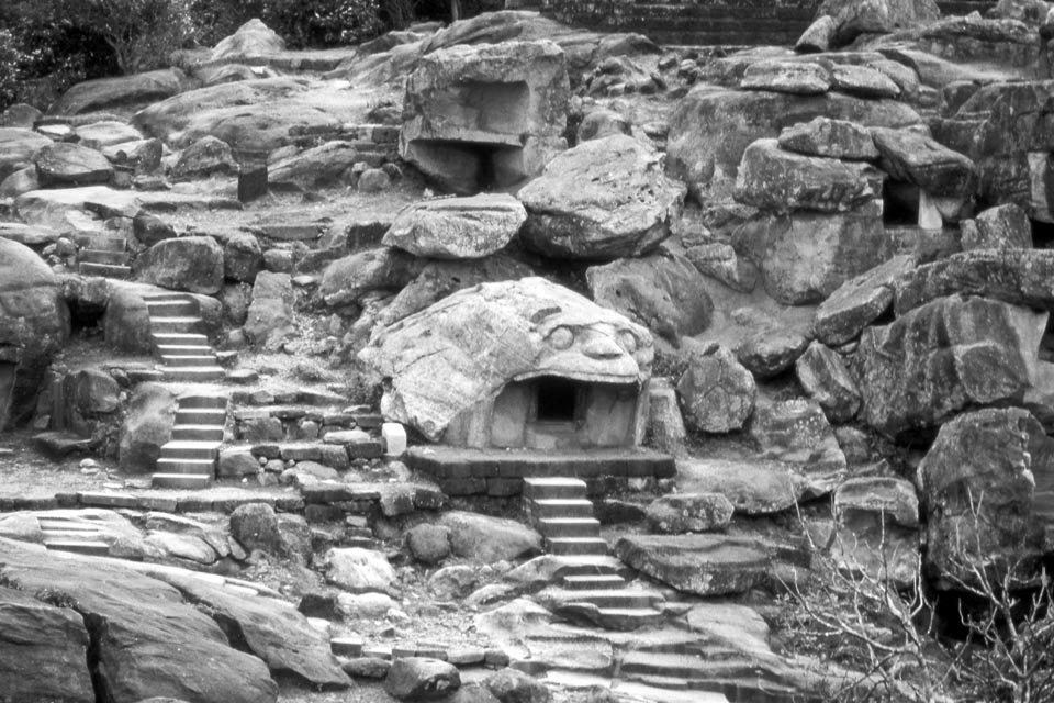 Udayagiri, temple creusé dans la roche