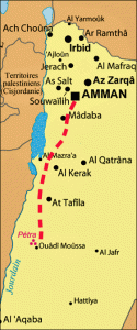 De Amman à Ouâdi Moussa