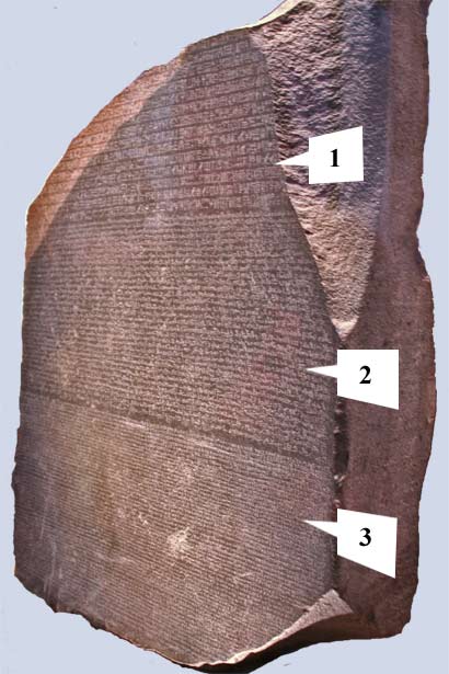 pierre de Rosette- British Museum - Egypte