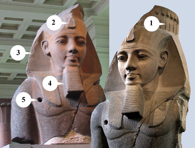 statue de Ramsès II - British Museum - 