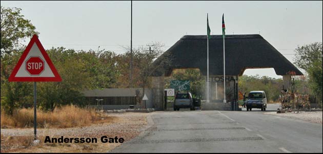 Anderson Gate - Etosha- Namibie