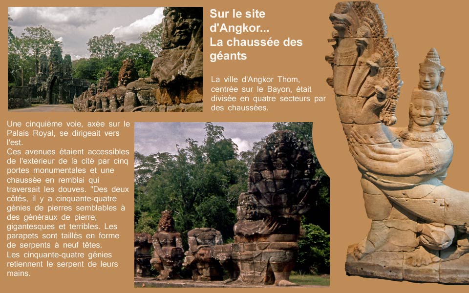 La chaussée des géants- Angkor- Musée Guimet