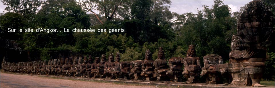 Chaussée des géants- Angkor - Musée Guimet