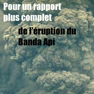 Eruption du Banda Api