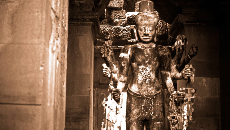 Statue de Vishnou
