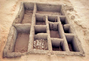 Tombe UJ à Abydos