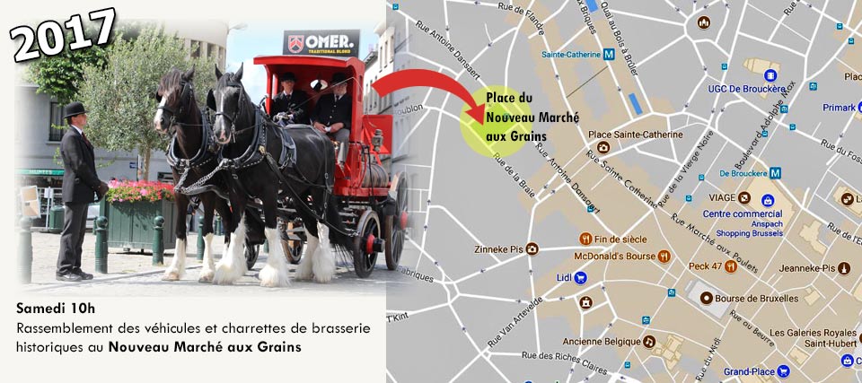 Plan Fête de la bière à Bruxelles