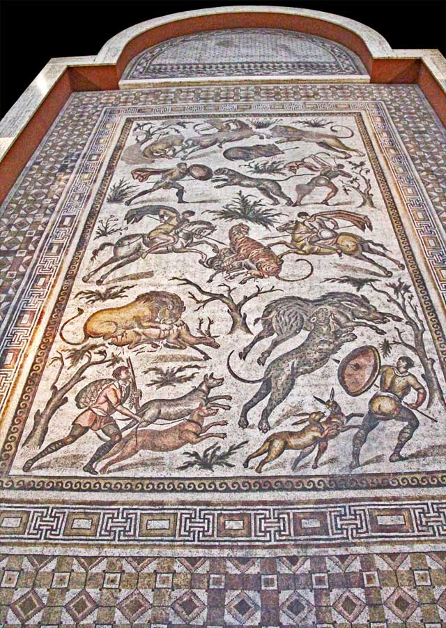 Grande mosaïque de chasse d'Apamée