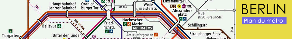 Plan du métro de Berlin