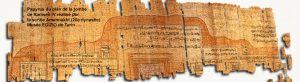 Papyrus plan d la tombe de Ramsès IV