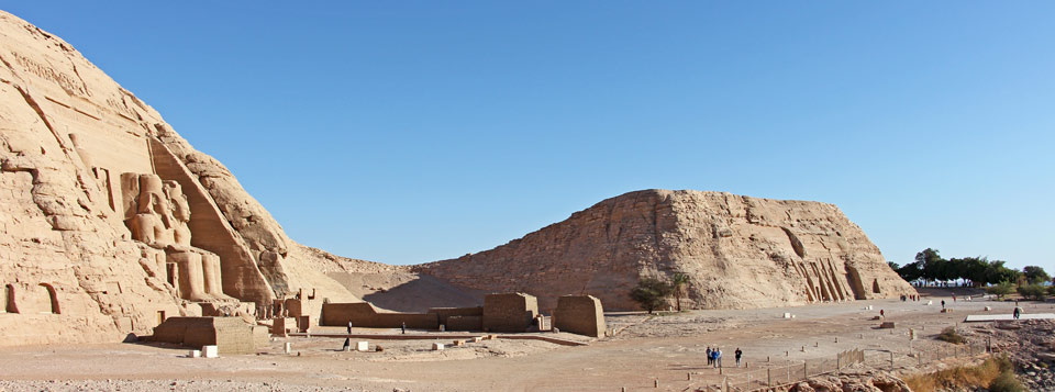 Les deux temples d'Abou-Simbel