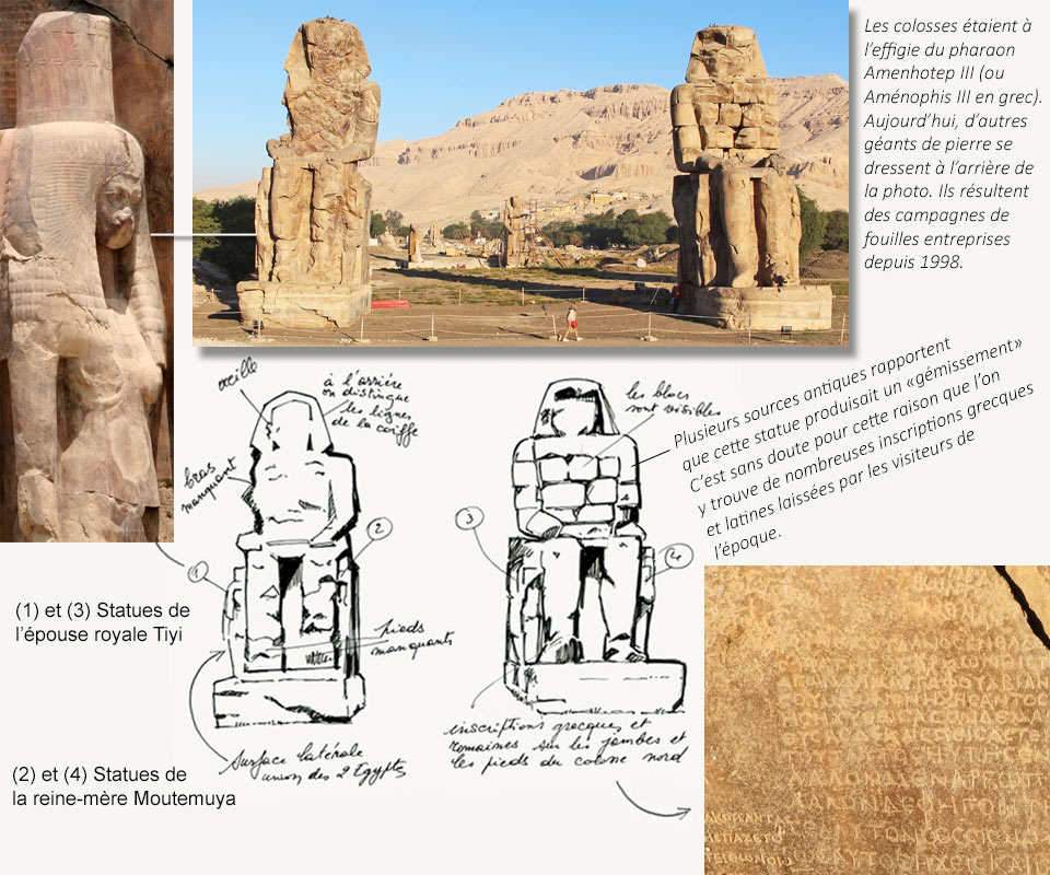 Les colosses de Memnon