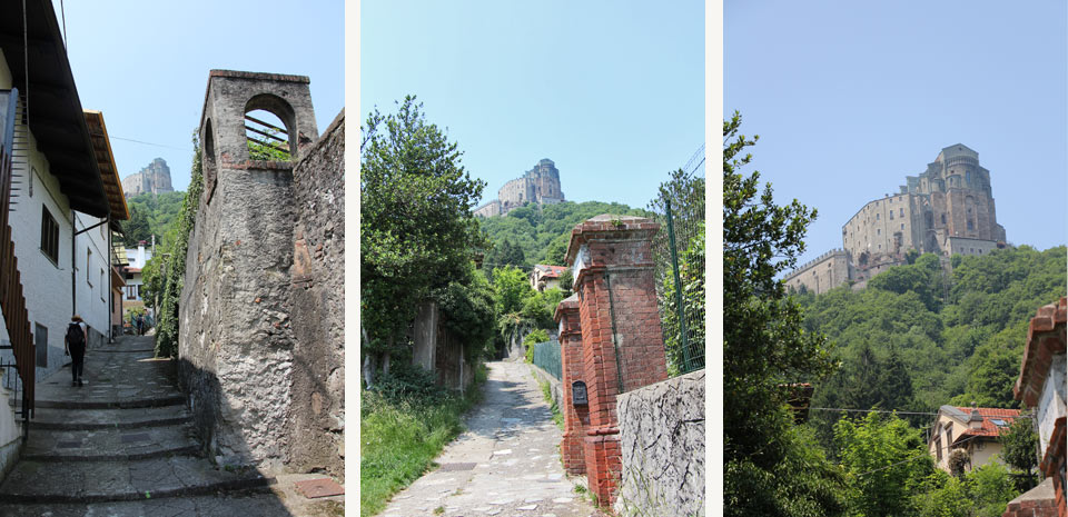 sentier vers Sacra di San Michele