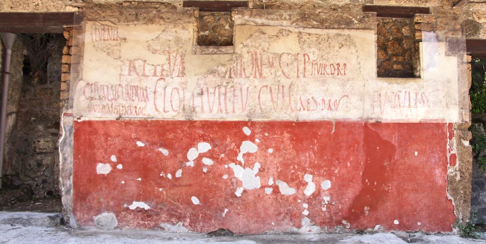 graffiti Pompéi