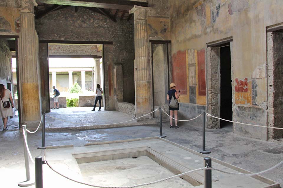 Atrium de la maison de Ménandre