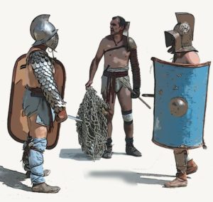 Trois gladiateurs