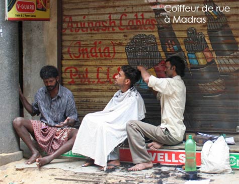 Coiffeur de rue