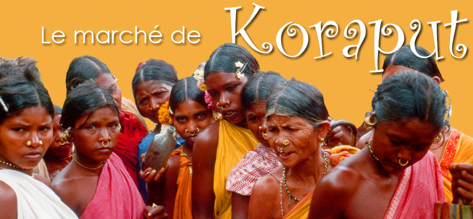 Le marché de Koraput