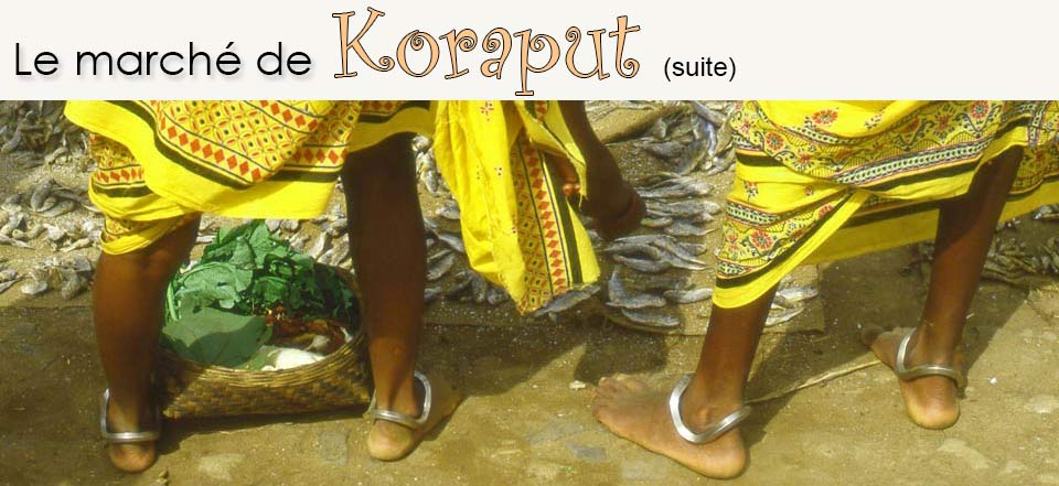 Le marché de Koraput