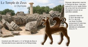 Le Temple de Zeus à Olympie
