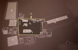 Plan du site archéologique d'Olympie