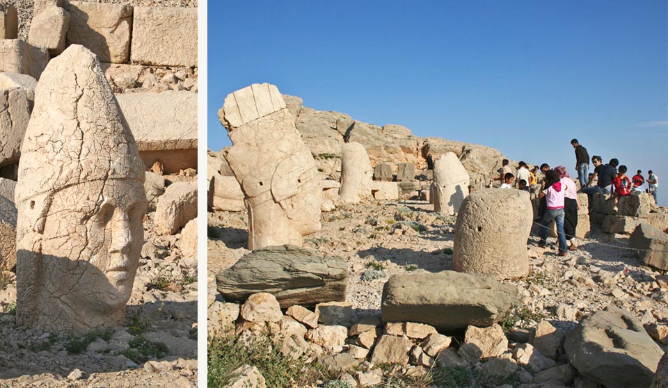 Les statues de Nemrud