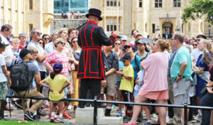 Visite guidée par un Beefeater