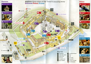 Plan de la Tour de Londres