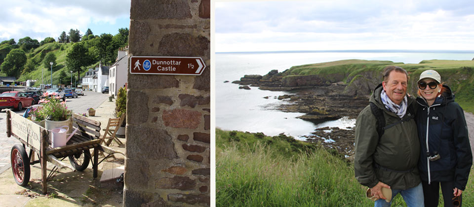 De Stonehaven à Dunnottar Castle