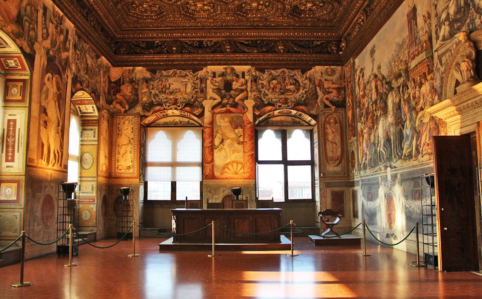 visite du Palais Vecchio de Florence