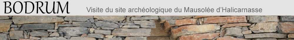Lien site archéologique du Mausolée d'Halicarnasse